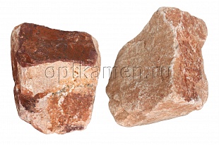 Бутовый камень «Розовый», Ø (15-40)см